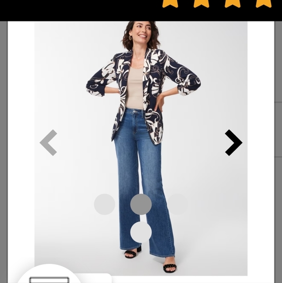 NWT Chicos Microfiber Tank Tan Size 2 = 12/14 Large - Picture 4 of 7